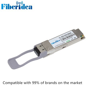 Приемопередатчик 40G QSFP+ ZR4 80KM